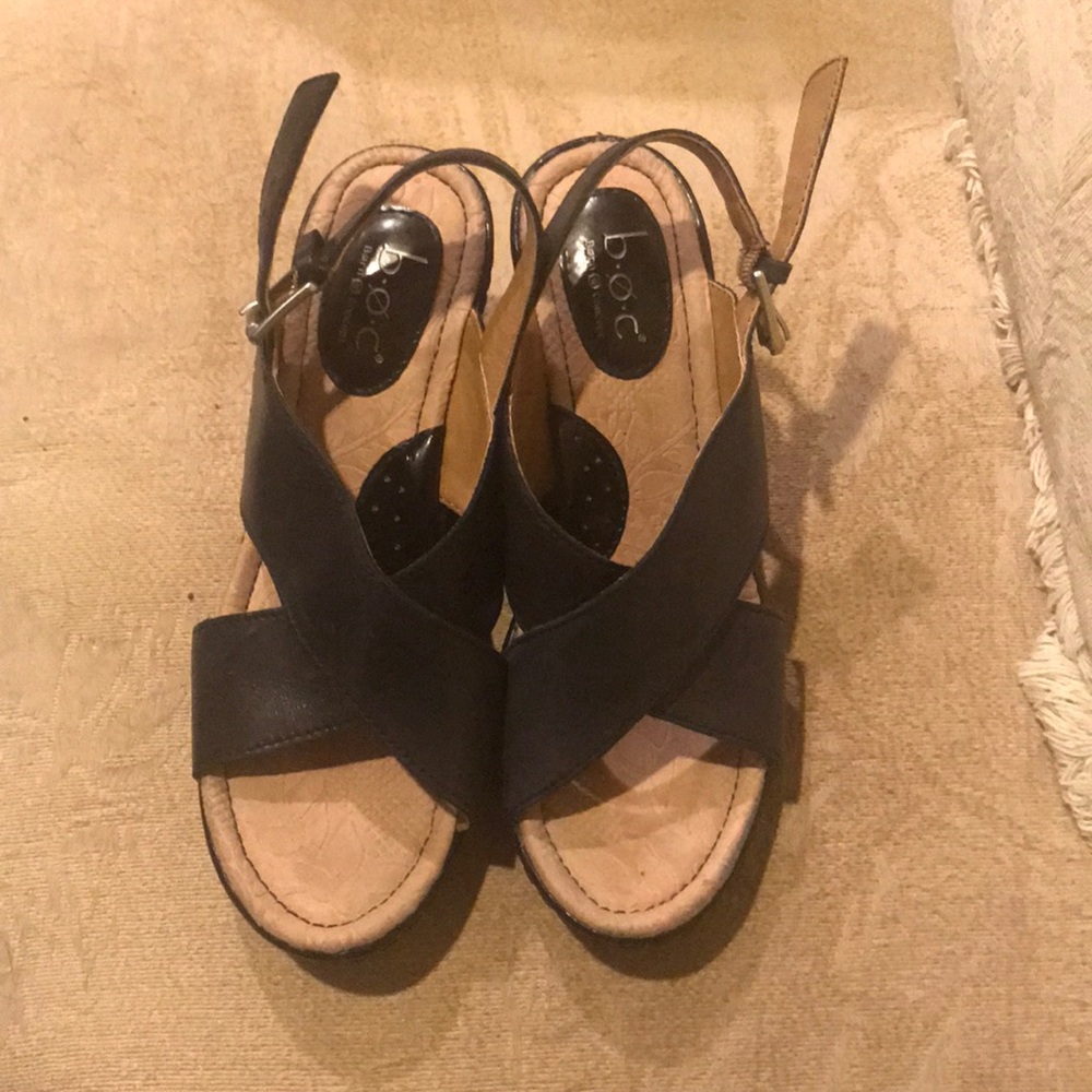 b.o.c heeled sandals size 6